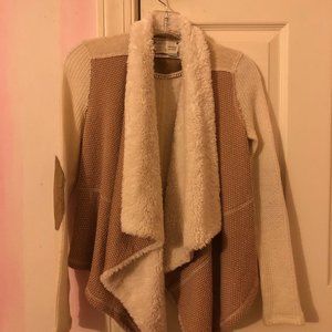 Anthropologie Saturday Sunday Cream Cardigan